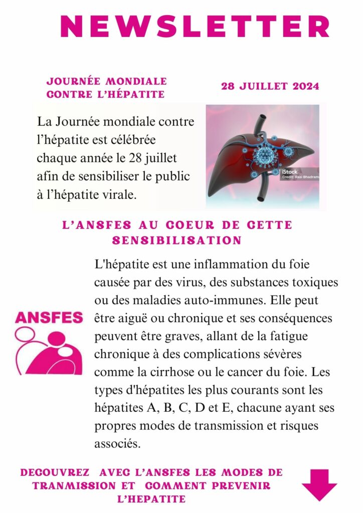 ANSFES au cœur de la sensibilisation contre l'hépatite