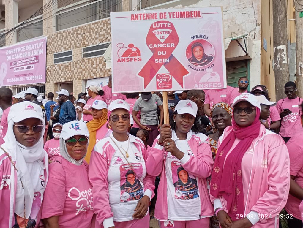 L'ANSFES au cœur de la sensibilisation contre les cancers du sein et du col de l'utérus